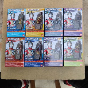 全新万代特利迦奥特曼sg02食玩怪兽密钥卡蜜拉达拉姆希特拉伽