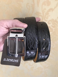 铁狮东尼鳄鱼腰带皮带100码,非sr,kiton,zilli