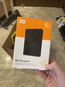 西数 mypassport 移动硬盘 5t全新未拆封