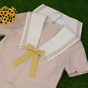 【姐姐家】【回雪】夏服 jk制服 长柄 领结  百褶 半身裙