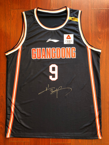 易建联亲笔签名球衣 球员亲签篮球服 20-21新赛季 新款篮