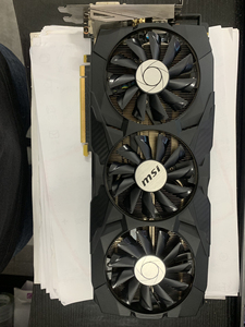 微星gtx1080 8g duke 暗黑龙爵,功能正常,无拆