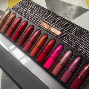 mac魅可圣诞限定 迷你口红12支礼盒套装