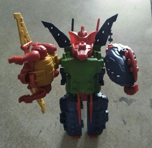 国产老d怀旧玩具积木超星神五合体,一种超级稀有的吊板拼装玩具