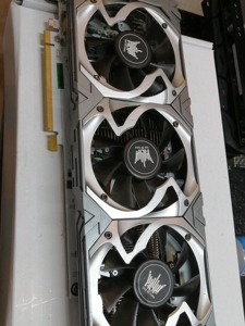 影驰gtx760  2g 名人堂 功能正常  无修无暗病