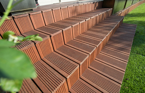 大庄竹木地板户外