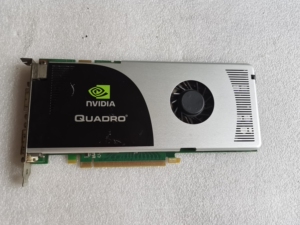 weiyang8858淘宝丽台fx3700-512m显卡,装驱动重启蓝屏,故障卡发出不