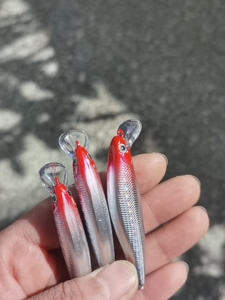 7克,14克银刀!米诺!路亚饵!鱼饵!仿生饵!涂装瑕疵,不影