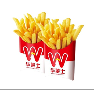 华莱士 薯条买一送一套餐 薯条两份组合套餐 电子券 抵用
