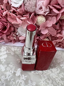 迪奥dior红管770正装口红树莓桃子红 批号8h05