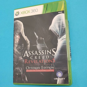 Xbox360游戏 刺客信条启示录，港版英文，盒说全带特典卡