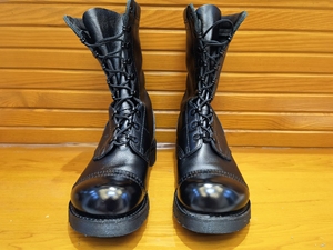 yuewei0127淘宝美国品牌美国产corcoran975黑色全皮伞兵靴0人付款