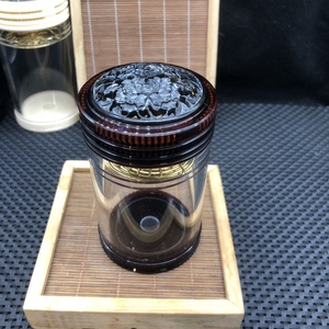 老谭蝈蝈叫罐 老谭罐 老谭蝈蝈叫罐  正经水牛角蒙心   配