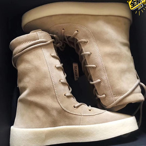 yeezy season 4 boots椰子绒面休闲高筒靴
