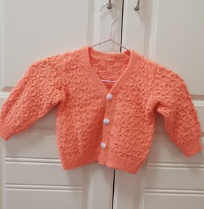 全新宝宝手织毛衣 纯手工 柔软舒服 花型好看 从出生婴儿到几