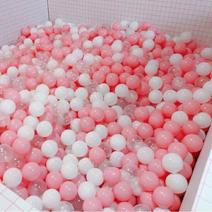 墙海洋球,网红马卡龙粉色白色海洋球池网红房间装饰海洋球网红马