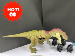 美泰正版侏罗纪世界2遗产战损版艾伯塔龙～美泰正版侏罗纪世界2