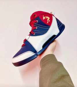 售出欣赏/李宁shaq奥尼尔侠客篮球鞋 骑士配色