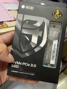 影驰500g m2 pcie固态硬盘黑将500g2280尺寸