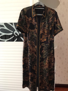 韦小宝香云纱连衣裙