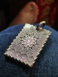 纯银999手工银牌,宽25-长39.30-100定制,默认拍