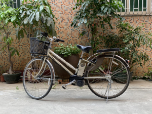 内5速日本进口松下27寸前驱反充电液晶电动助力自行车