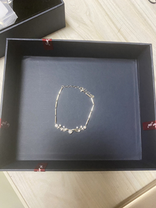 best wishes全新手链 项链,925银,一次未使用过