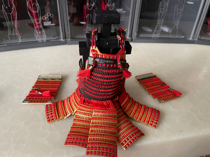 coomodel战国,1/6今川义元盔甲胸甲一套,包含图中肩