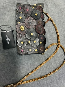 coach 1941dinky山茶花链条包