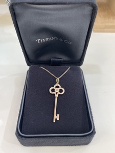 tiffany项链钥匙钻石图片