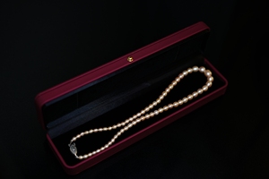 孟加拉产海水珍珠项链四款均长40mm