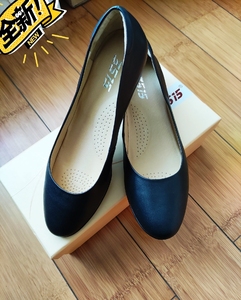 南航老款空乘空姐平跟鞋34  35 36  37 38  3