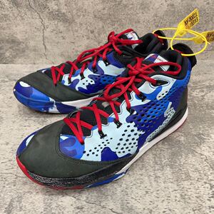 【支持验货】aj保罗7代42.5码cp3篮球鞋8成新宝蓝色