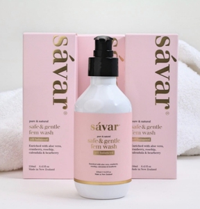 新西兰 savar 小粉莓 女士洗液 250ml 全新 未拆