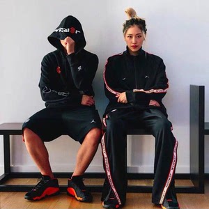 clot aj联名 兵马俑外套 黑色款