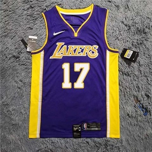 nba林书豪湖人队17号球衣