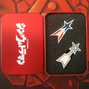 科特队胸针徽章2022新奥特曼初代大电影合金队徽