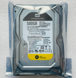 全新 西数500g机械硬盘 500g台式机电脑游戏黑盘 串口