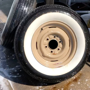 轮胎白边夹片复古 甲壳虫 宏光mini mini