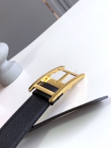 正品闲置卡地亚男士腰带头层胎牛皮cartier皮带商务休闲裤