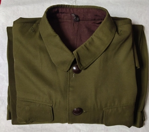 55式老军装,军迷收藏,箱底正宗血统老货,55式志愿军尉官服