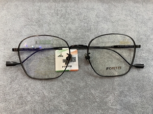 全新正品,fortei富铤眼镜框f6045c1b.超轻纯钛眼