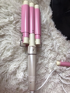 三管夹板25mm卷发棒(蛋卷/羊毛卷/玉米卷/水波纹等)用过