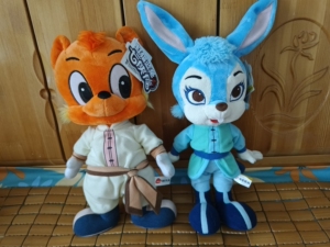 虹猫蓝兔七侠传 虹猫 蓝兔 毛绒公仔典藏版娃娃 吊牌已拆