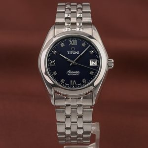 5新]梅花男士系列83963 s-259自动机械男表二手