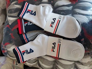 FILA 斐乐 男女袜 春秋抗菌运动袜 套装 船袜 低腰袜