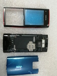 诺基亚X2-00手机外壳  全新一套（面板 中板 后盖）前后