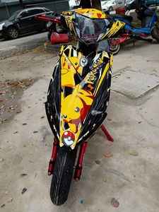 全新三拉二皮卡丘烤漆拉花战速电摩,144仓,正玄波3000w