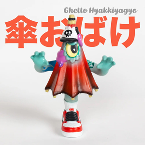 ghetto hyakki 伞妖 雨伞妖怪 草履妖怪 树脂玩