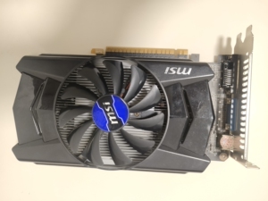 微星750ti 2g,自用电脑升级置换下来的,看清楚是自用的